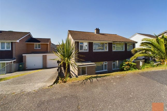 Thumbnail Semi-detached house for sale in Bedruthan Avenue, Truro, Cornwall
