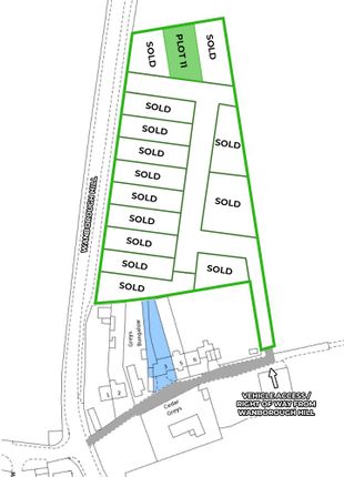 Land for sale in Plot 11, Wanborough Hill, Wanborough, Guildford, Surrey