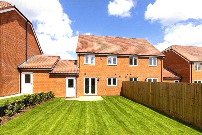 Semi-detached house for sale in Imperial Gardens, Gray Close, Hawkinge, Kent