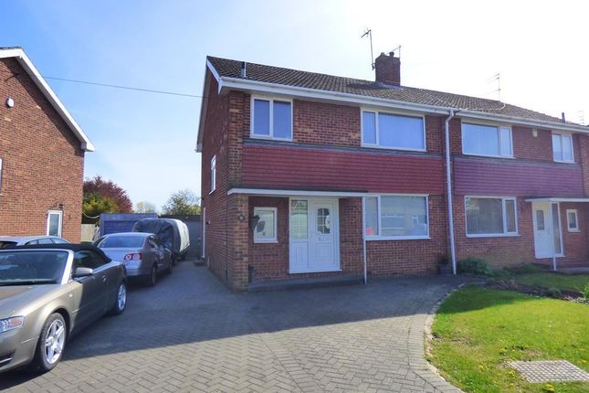 Thumbnail Semi-detached house for sale in Burden Road, Beverley, East Yorkshire