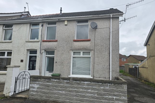 Thumbnail End terrace house to rent in Griffiths St, Ystrad Mynach