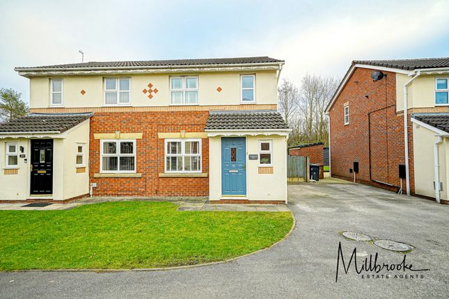 Thumbnail Semi-detached house for sale in Gadwall Close, Worsley, Manchester