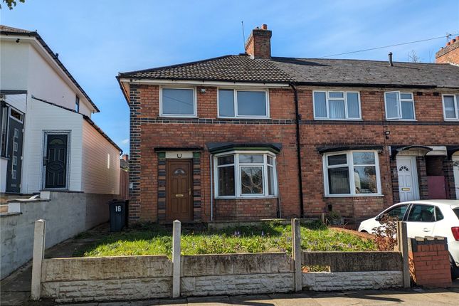 Thumbnail End terrace house for sale in Fast Pits Road, Birmingham, West Midlands