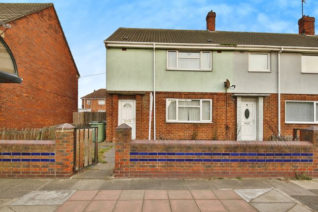 Thumbnail End terrace house for sale in Durham Street, The Headland, Hartlepool