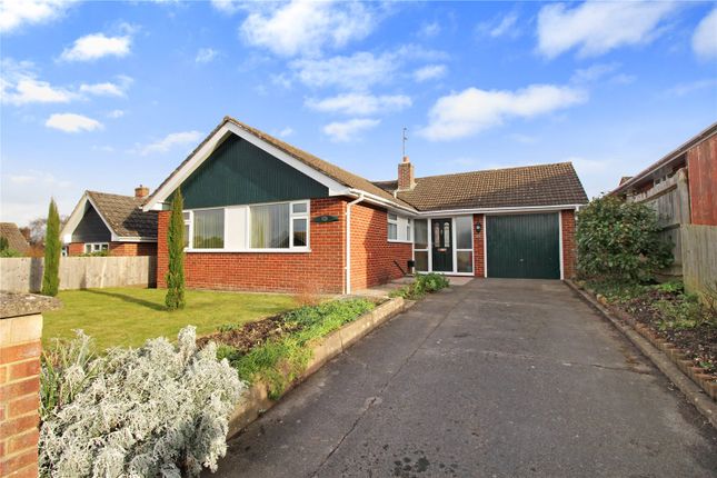 Thumbnail Detached bungalow for sale in Macklin Close, Hungerford, Berkshire