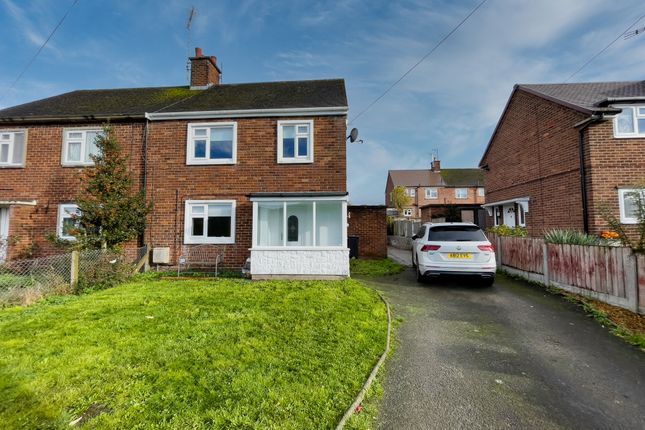Thumbnail Semi-detached house for sale in Hawarden Road, Hope, Wrexham