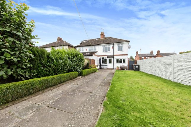 Semi-detached house for sale in Crewe Road, Shavington, Crewe, Cheshire