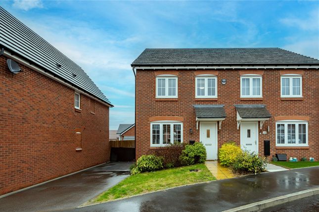 Thumbnail Semi-detached house for sale in Linthurst Crescent, Redditch, Worcestershire