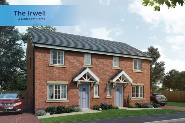 Thumbnail Semi-detached house for sale in The Irwell, Woodland View, North View Fold, Wrea Green