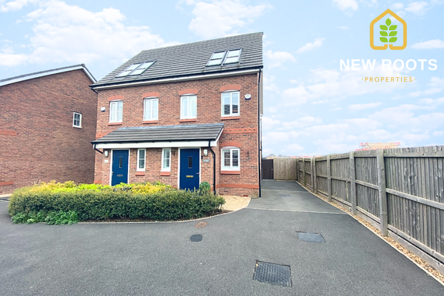 Semi-detached house for sale in Oxford Court, Sealand, Flintshire