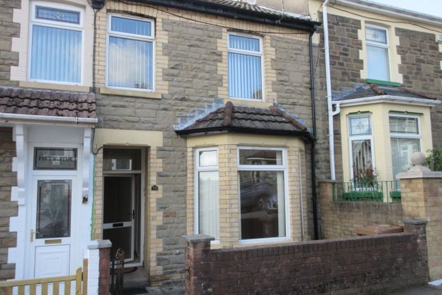 Thumbnail Terraced house for sale in Park Road, Bargoed