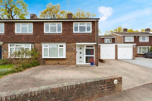 Thumbnail Semi-detached house for sale in Ringwood Close, Furnace Green, Crawley