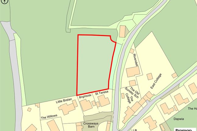 Land for sale in Derril, Pyworthy, Holsworthy, Devon