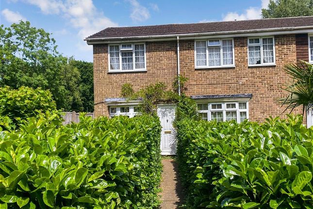 Thumbnail End terrace house for sale in Gleaming Wood Drive, Lords Wood, Chatham, Kent