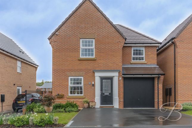 Detached house for sale in Hewers Way, Edwinstowe, Mansfield
