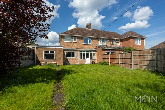 Semi-detached house for sale in Downing Drive, Evington, Leicester, Leicestershire
