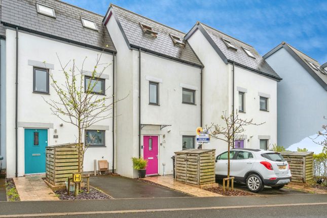 Thumbnail Town house for sale in Solar Crescent, Plymouth, Devon
