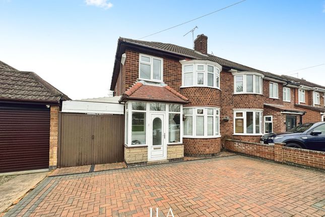 Thumbnail Semi-detached house to rent in Kingsway, Braunstone, Leicester