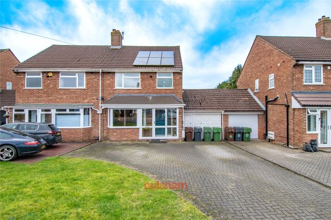 Semi-detached house for sale in Green Slade Crescent, Marlbrook, Bromsgrove, Worcestershire