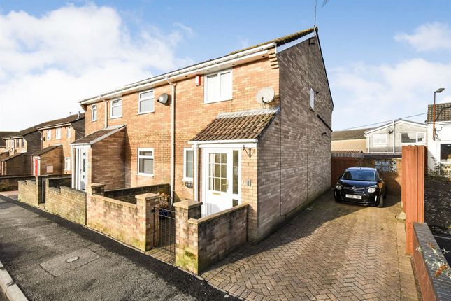 Thumbnail Semi-detached house for sale in Berry Square, Dowlais, Merthyr Tydfil