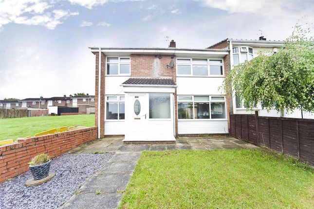 Thumbnail End terrace house for sale in Portmadoc Walk, Hartlepool