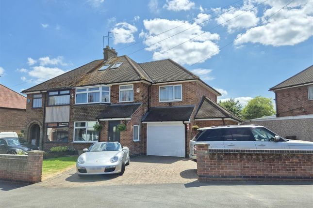 Thumbnail Semi-detached house for sale in Ashby Road, Coalville, Leicestershire
