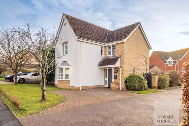Thumbnail Detached house for sale in Canfor Road, Rackheath, Norfolk