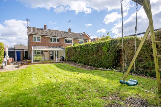 Semi-detached house for sale in Wealdon Close, Southwater, Horsham