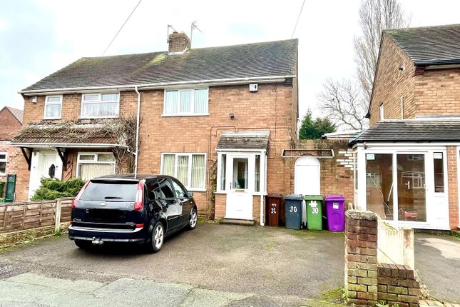 Thumbnail Semi-detached house for sale in Wheeler Road, Wednesfield, Wolverhampton