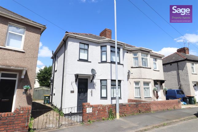 Semi-detached house for sale in Cromwell Road, Newport