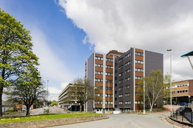 Studio flat on 68 Keele House, The Midway, Newcastle, £35,000