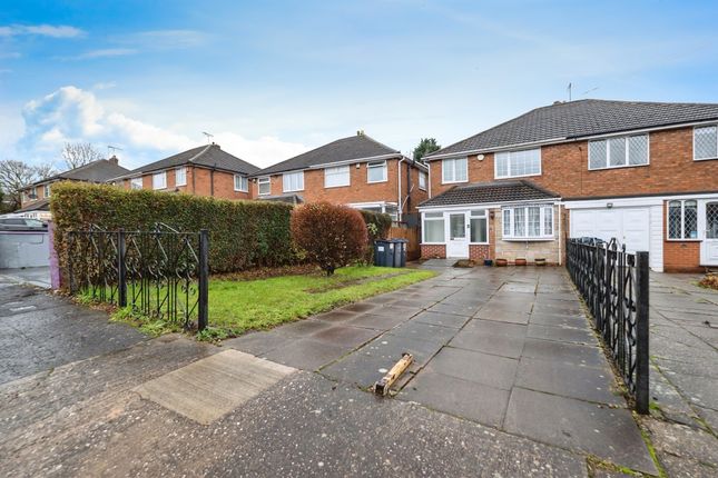 Thumbnail Semi-detached house for sale in Perry Park Crescent, Great Barr, Birmingham