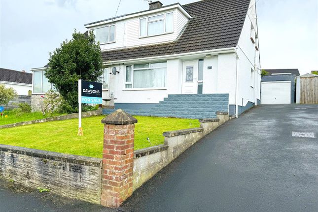 Semi-detached house for sale in Cleviston Park, Llangennech, Llanelli