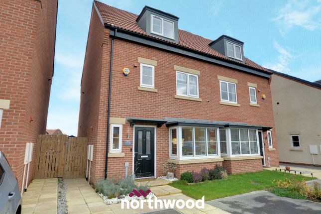 Thumbnail Semi-detached house for sale in Woodall Gate, Howden, Goole
