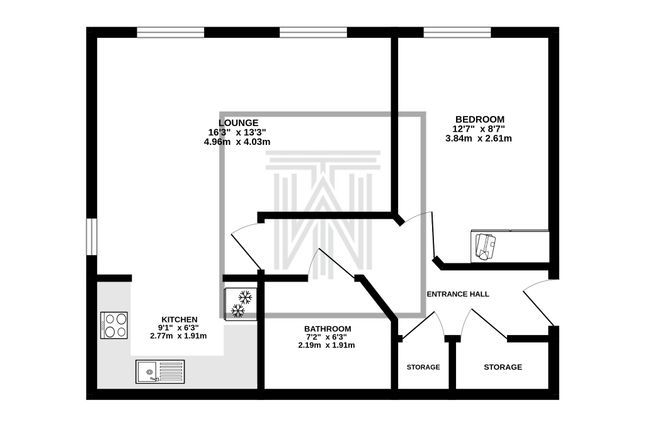 Flat for sale in Clarendon Gardens, Bromley Cross, Bolton