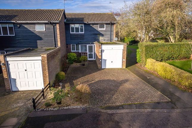 Thumbnail End terrace house for sale in Thristers Close, Letchworth Garden City