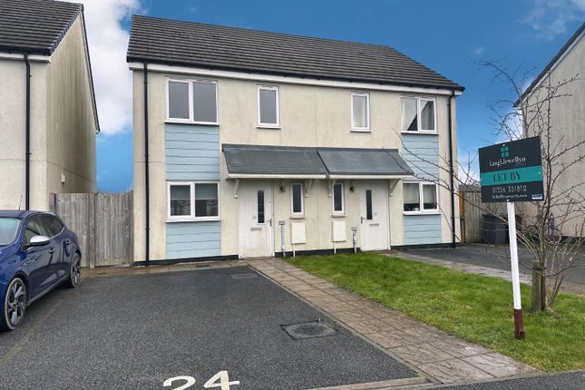 Thumbnail Semi-detached house to rent in Carvinack Meadows, Shortlanesend