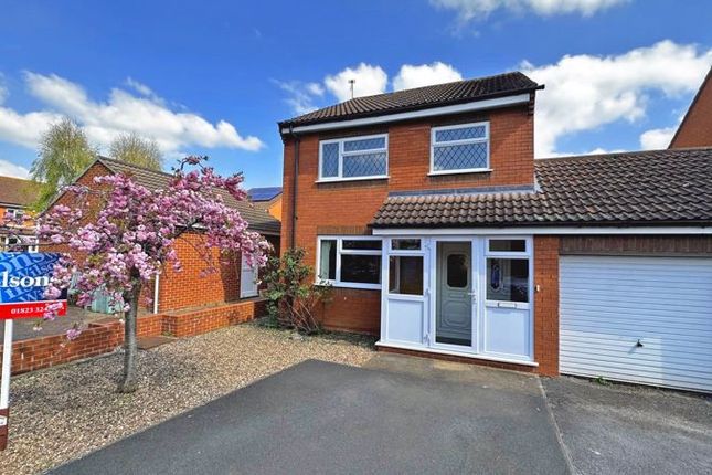 Thumbnail Link-detached house for sale in Dowell Close, Taunton