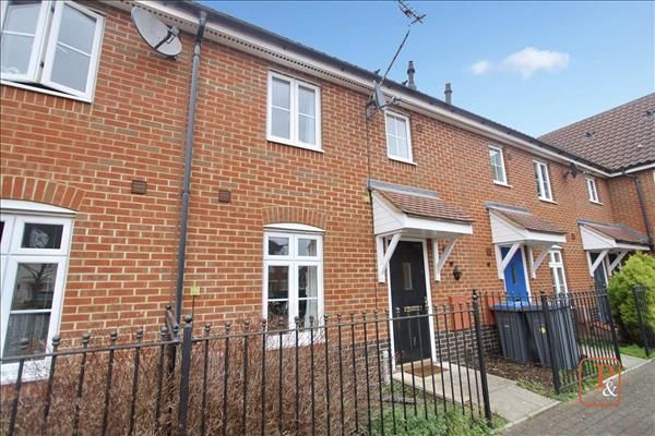 Thumbnail Terraced house for sale in Turing Court, Kesgrave, Ipswich, Suffolk