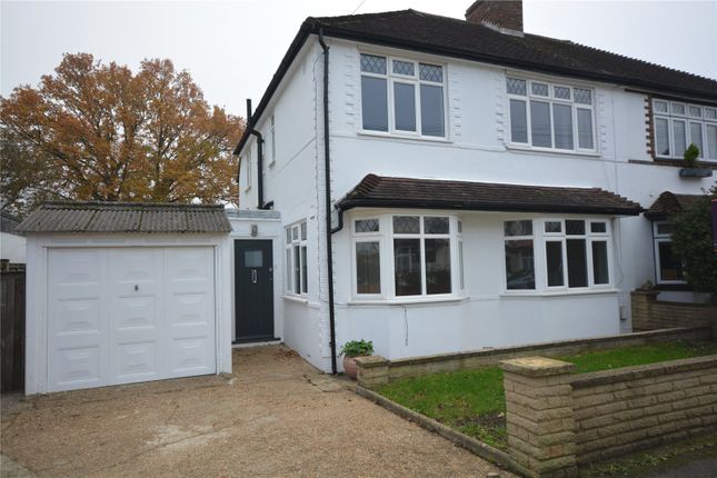 Thumbnail Semi-detached house to rent in Kendor Avenue, Epsom, Surrey