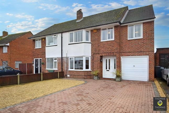 Semi-detached house for sale in Paddock Gardens, Longlevens, Gloucester