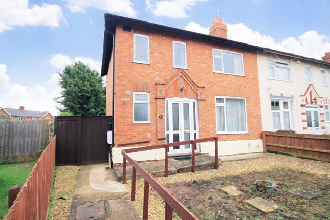 Thumbnail End terrace house for sale in Fawsley Road, Far Cotton, Northampton