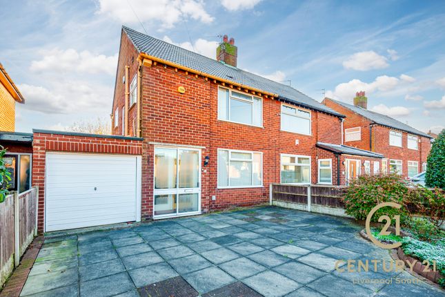 Thumbnail Semi-detached house for sale in Millcroft Road, Woolton
