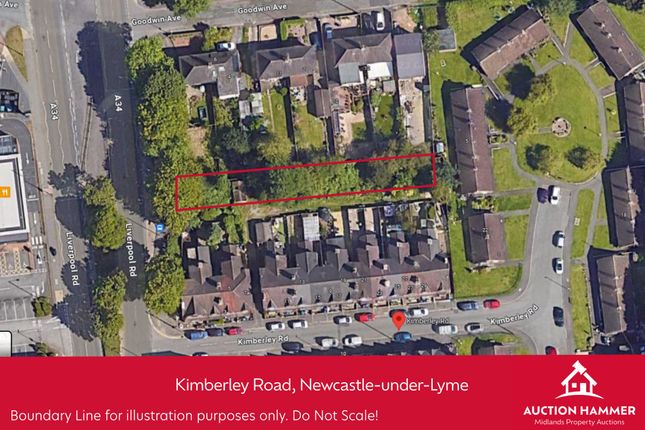 Thumbnail Land for sale in Land To The Rear Of 1-13, Kimberley Road, Newcastle Under Lyme, Staffordshire