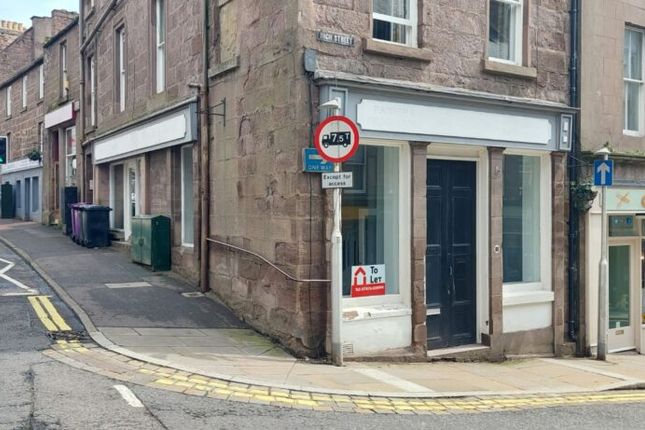 Thumbnail Retail premises for sale in 1 High Street, Brechin