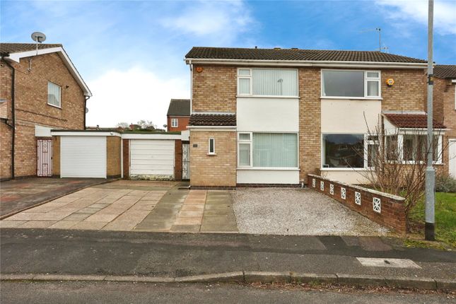 Semi-detached house for sale in Kinross Crescent, Loughborough, Leicestershire