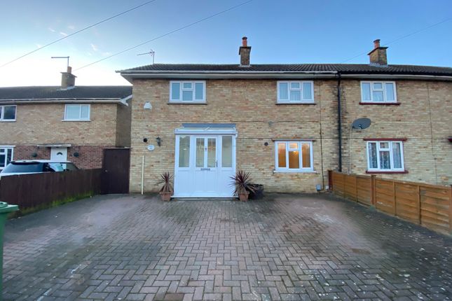 Thumbnail Semi-detached house for sale in Crescent Close, Peterborough