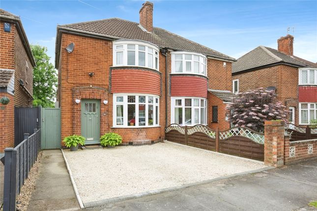 Thumbnail Semi-detached house for sale in Castledine Street Extension, Loughborough, Leicestershire