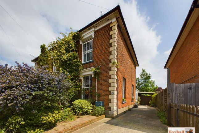 Thumbnail Semi-detached house for sale in Alan Road, Ipswich