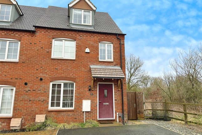 Thumbnail Semi-detached house for sale in Blackham Road, Hugglescote, Coalville, Leicestershire